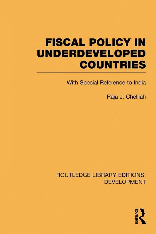 Produktbild: Fiscal Policy in Underdeveloped Countries