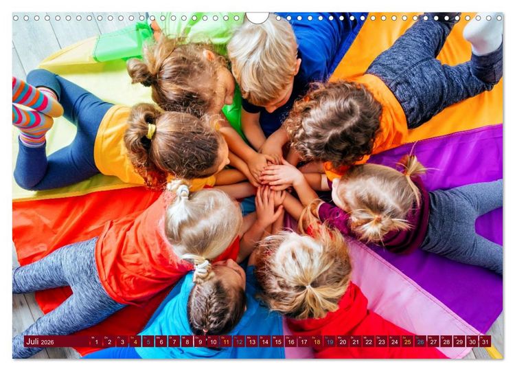 Produktbild: Traumberuf - Erzieher:innen in der Kinderkrippe (Wandkalender 2026 DIN A3 quer), CALVENDO Monatskalender