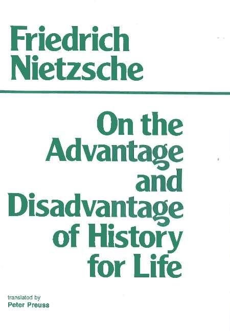 Produktbild: On the Advantage and Disadvantage of History for Life