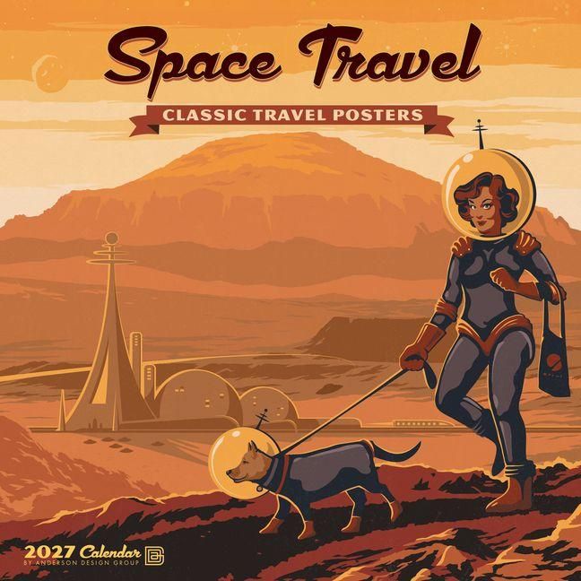 Produktbild: Space Travel (Adg) 2027 12 X 12 Wall Calendar