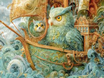 Produktbild: CALVENDO Puzzle Werke der Fantasie | 1000 Teile Lege-Gr&ouml;&szlig;e 64x48cm Foto-Puzzle f&uuml;r gl&uuml;ckliche Stunden