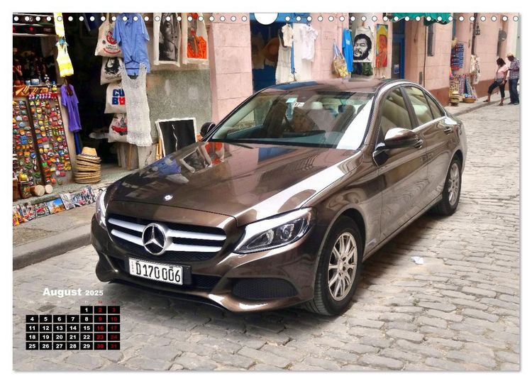 Produktbild: Autos mit Stern - Mercedes-Benz auf Kuba (Wandkalender 2025 DIN A3 quer), CALVENDO Monatskalender