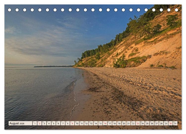 Produktbild: Urlaubsparadies R&uuml;gen (Tischkalender 2026 DIN A5 quer), CALVENDO Monatskalender