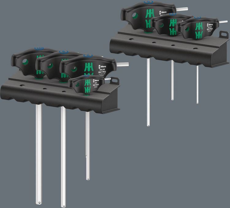 Produktbild: Wera Series 400 454/7 HF - Schl&uuml;sselset mit T-Griff