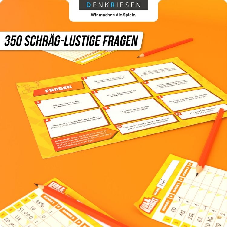 Produktbild: DENKRIESEN - VOLL VERSCH&Auml;TZT! Classic Edition - "Knapp daneben ist auch gewonnen."