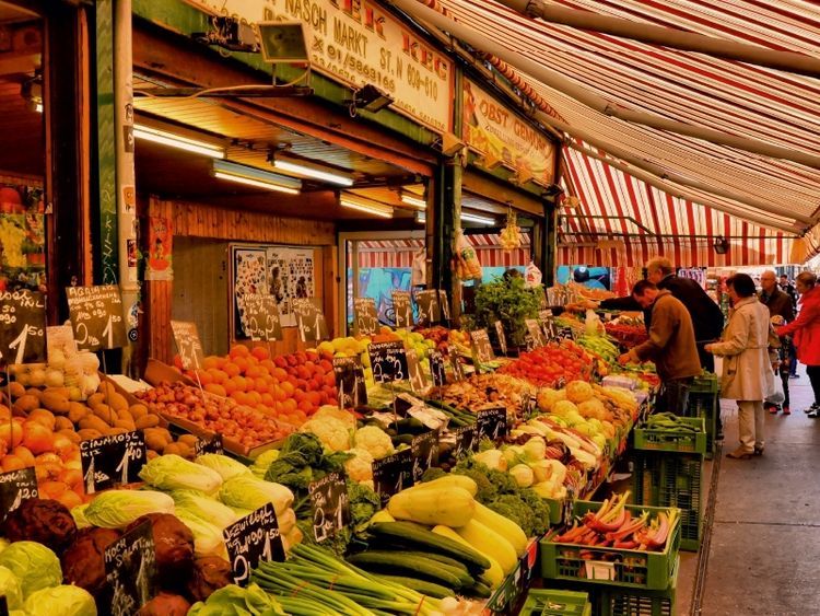 Produktbild: CALVENDO Puzzle Naschmarkt | 1000 Teile Lege-Gr&ouml;&szlig;e 64x48cm Foto-Puzzle f&uuml;r gl&uuml;ckliche Stunden