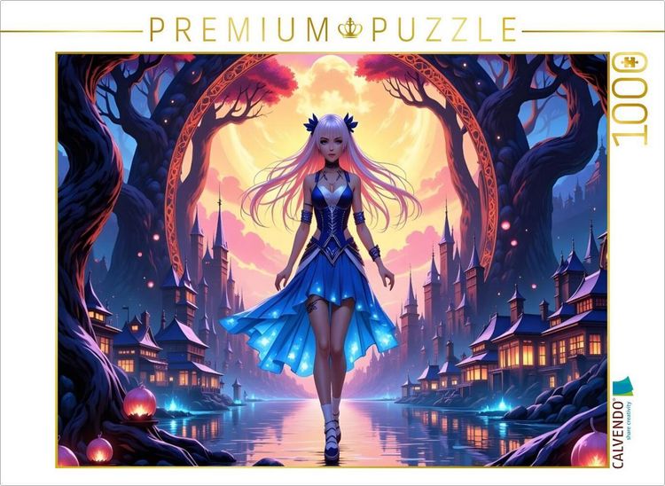 Produktbild: CALVENDO Puzzle Das magische Isekai-Portal | 1000 Teile Lege-Gr&ouml;&szlig;e 64x48cm Foto-Puzzle f&uuml;r gl&uuml;ckliche Stunden