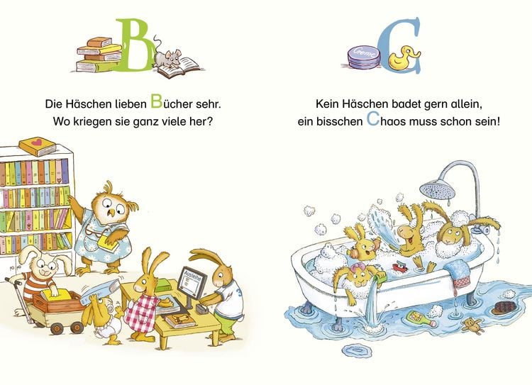 Produktbild: Wenn sieben kleine Hasen durch das ABC rasen