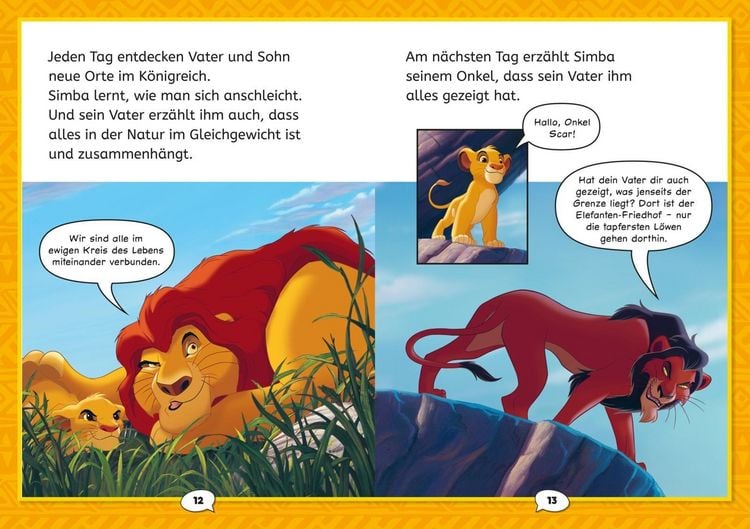 Produktbild: Disney: Der K&ouml;nig der L&ouml;wen - Die Filmgeschichte mit Comics