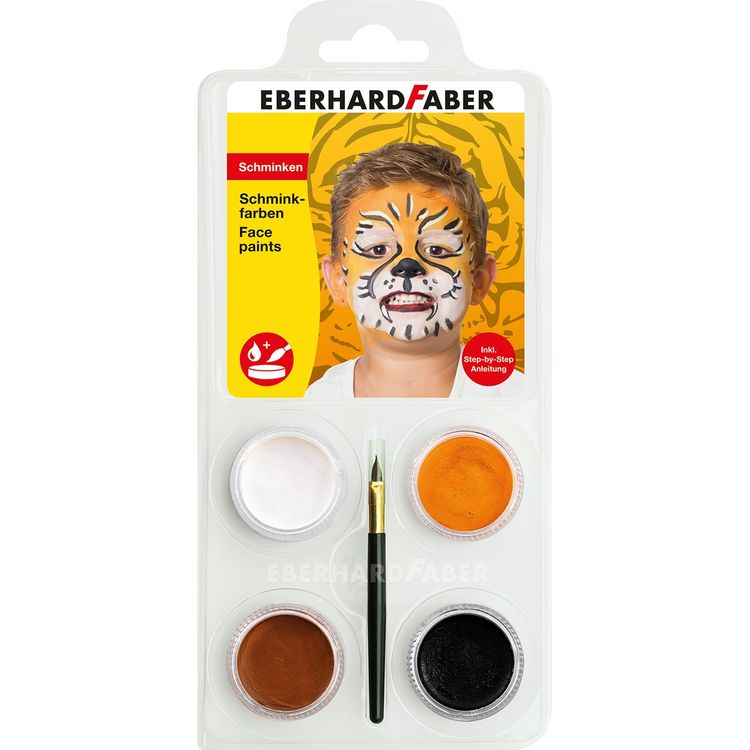 Produktbild: EBERHARD FABER Schminkfarbenset, Tiger