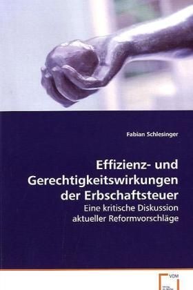 Produktbild: Schlesinger Fabian: Effizienz- und Gerechtigkeitswirkungen d