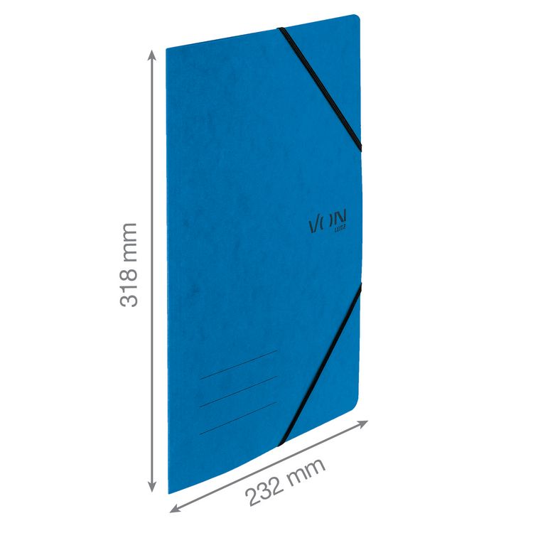 Produktbild: VON Eckspanner Karton blau
