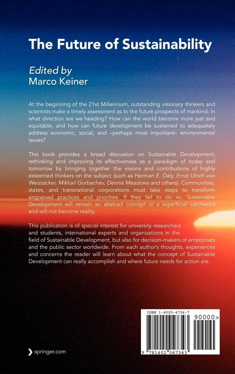Produktbild: The Future of Sustainability