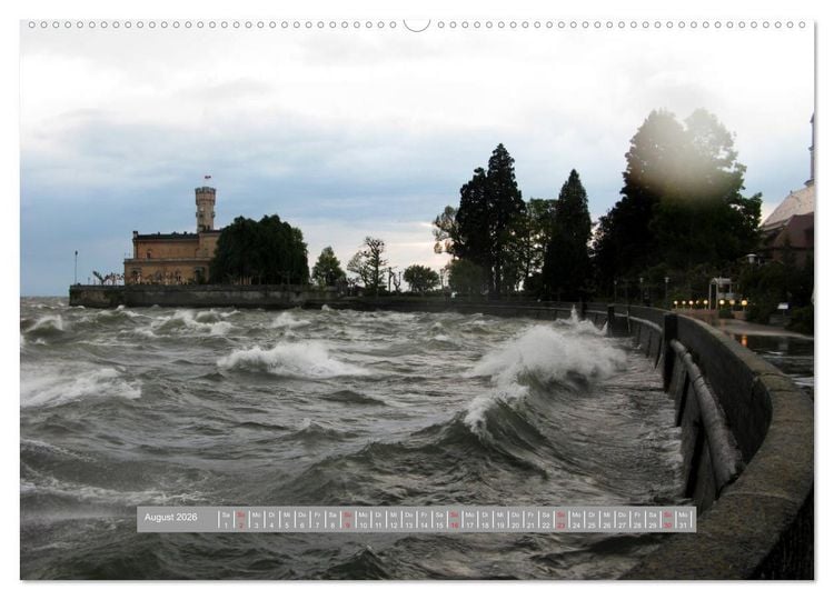 Produktbild: 2026 Langenargen am Bodensee (Wandkalender 2026 DIN A2 quer), CALVENDO Monatskalender
