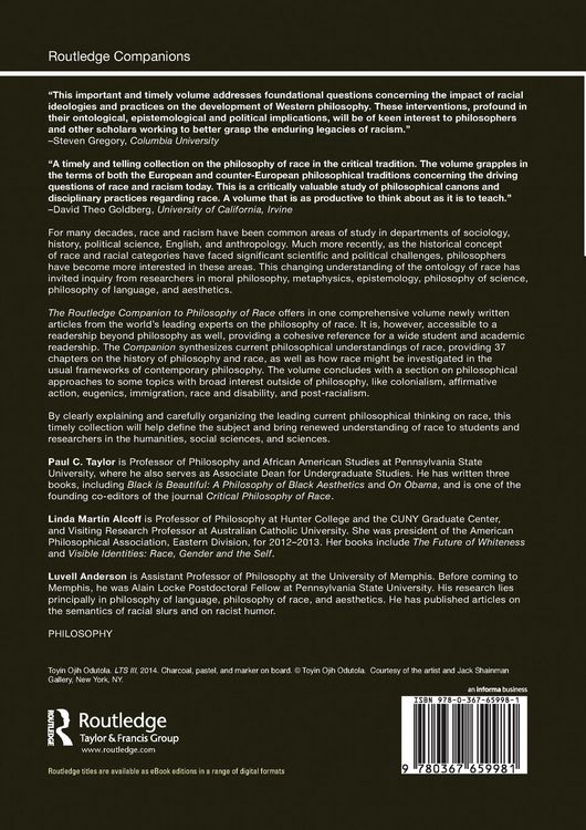 Produktbild: The Routledge Companion to the Philosophy of Race