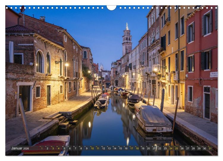 Produktbild: Malerisches Venedig (Wandkalender 2026 DIN A3 quer), CALVENDO Monatskalender