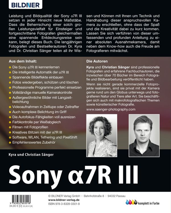 Produktbild: Sony Alpha 7R III