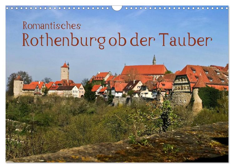 Produktbild: Romantisches Rothenburg ob der Tauber (Wandkalender 2026 DIN A3 quer), CALVENDO Monatskalender