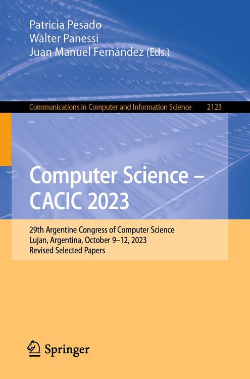 Produktbild: Computer Science - CACIC 2023