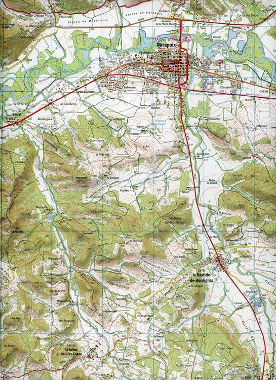 Produktbild: Mirepoix 1:25 000