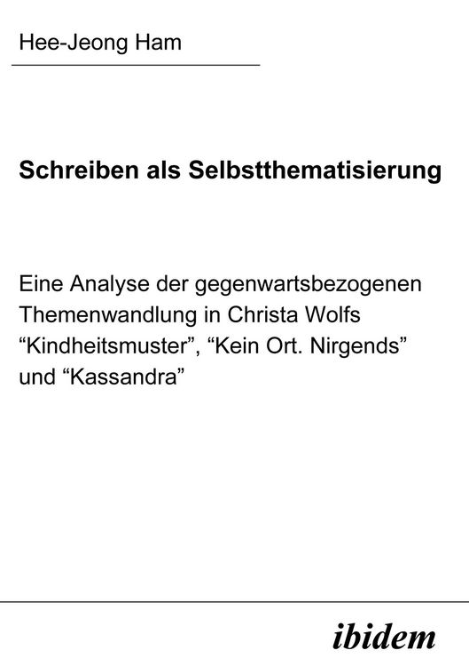 Produktbild: Schreiben als Selbstthematisierung