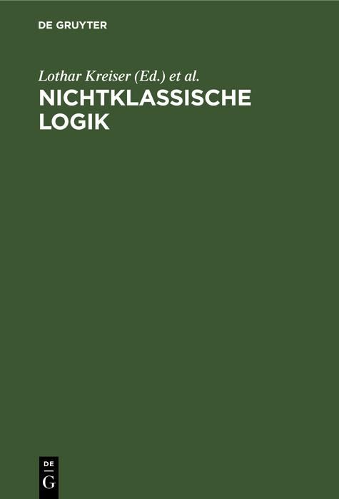 Produktbild: Nichtklassische Logik