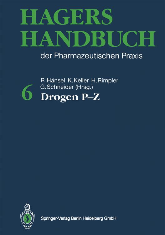 Produktbild: Hagers Handbuch der Pharmazeutischen Praxis