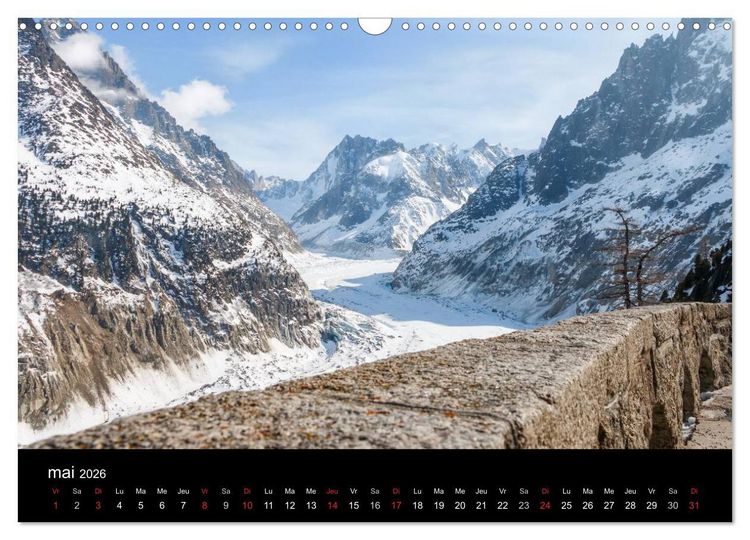 Produktbild: HAUTE-SAVOIE, une r&eacute;gion o&ugrave; il fait bon vivre (Calendrier mural 2026 DIN A3 vertical), CALVENDO calendrier mensuel