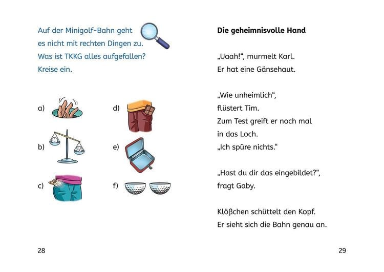 Produktbild: TKKG Junior, B&uuml;cherhelden 1. Klasse, Die Minigolf-Mission