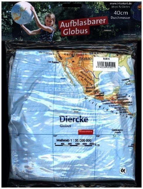 Produktbild: Topographischer Globus