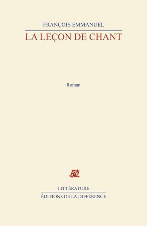 Produktbild: Lecon de chant
