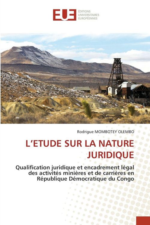 Produktbild: L'etude Sur La Nature Juridique