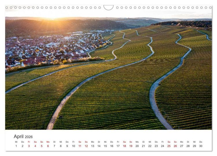 Produktbild: Eibelstadt (Wandkalender 2026 DIN A3 quer), CALVENDO Monatskalender