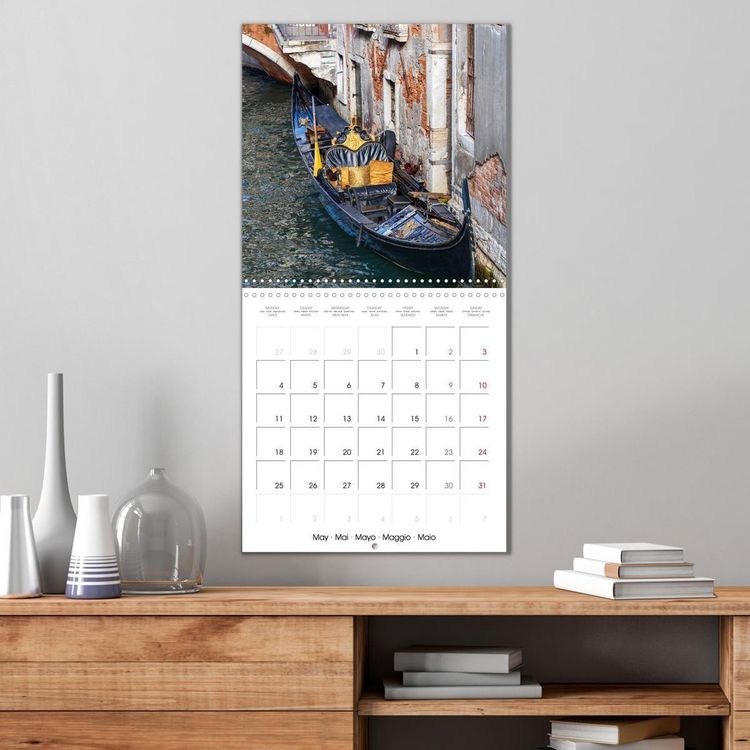 Produktbild: Venice - Magic of the Serinissima (Wall Calendar 2026 12 &times; 12 Inch) CALVENDO 12 Month Wall Calendar