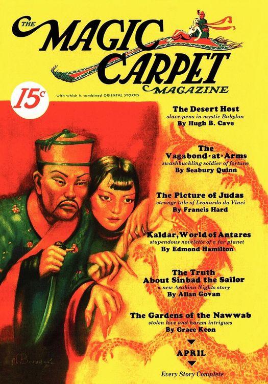 Produktbild: The Magic Carpet, Vol 3, No. 2 (April 1933)