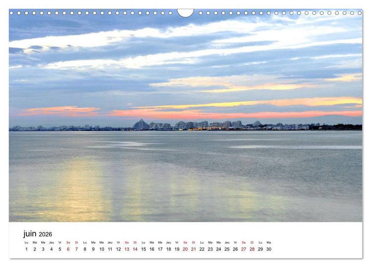 Produktbild: La mer d'Occitanie (Calendrier mural 2026 DIN A3 vertical), CALVENDO calendrier mensuel