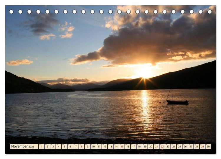 Produktbild: Glen Coe (Tischkalender 2026 DIN A5 quer), CALVENDO Monatskalender
