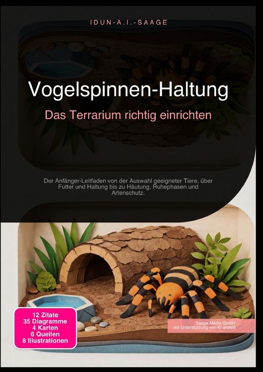 Produktbild: Vogelspinnen-Haltung: Das Terrarium richtig einrichten