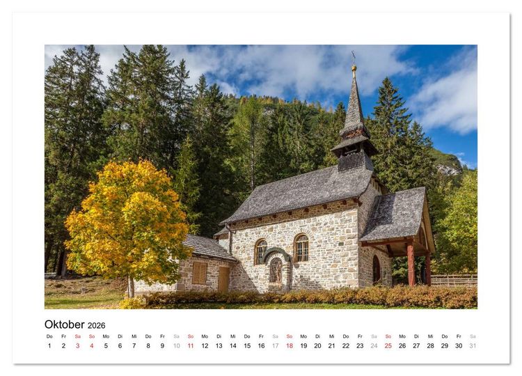 Produktbild: Sehnsucht nach S&uuml;dtirol (Wandkalender 2026 DIN A3 quer), CALVENDO Monatskalender