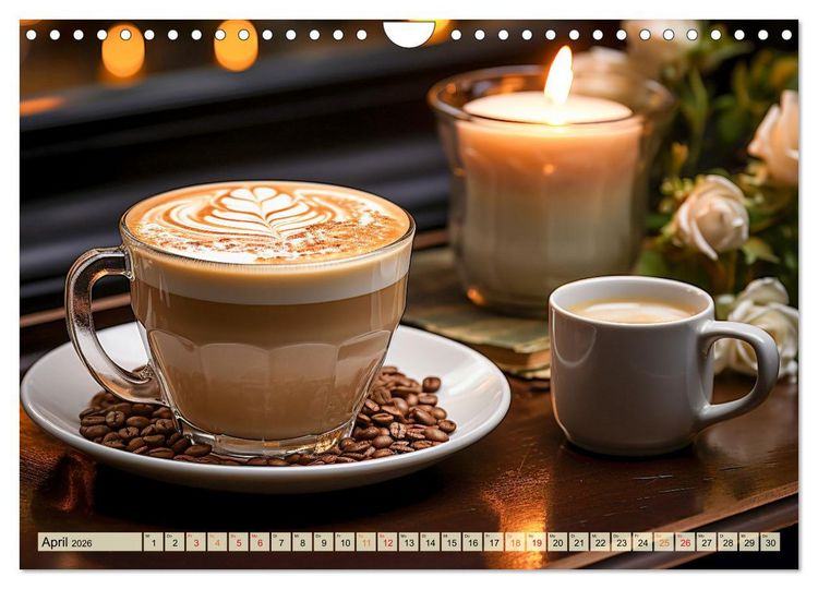 Produktbild: Mein Kaffee meine Bar (Wandkalender 2026 DIN A4 quer), CALVENDO Monatskalender