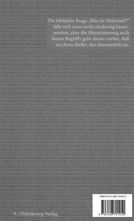 Produktbild: Die Wahrheit der Historiker