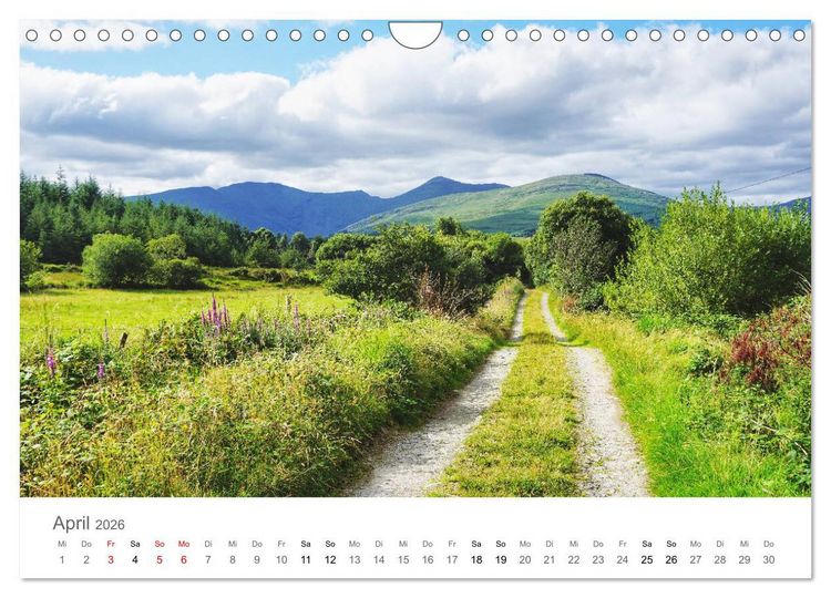 Produktbild: Gr&uuml;ne Insel - Irland (Wandkalender 2026 DIN A4 quer), CALVENDO Monatskalender