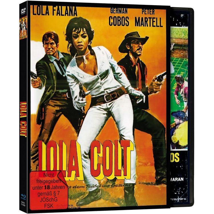 Produktbild: Lola Colt - Mediabook - Cover A - Limited Edition auf 500 St&uuml;ck (Blu-ray+DVD)