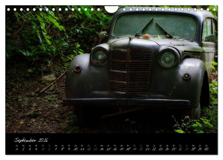 Produktbild: Oldtimer - Vergessene Sch&ouml;nheiten (Wandkalender 2026 DIN A4 quer), CALVENDO Monatskalender