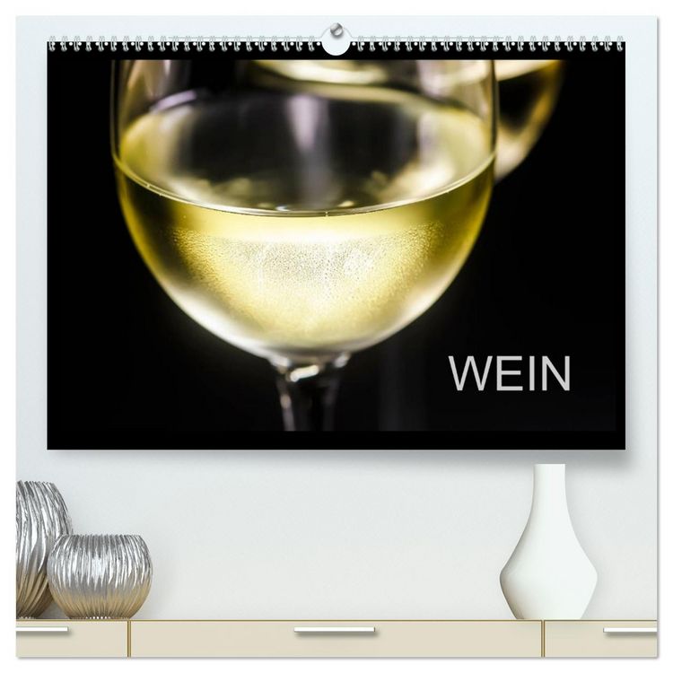 Produktbild: Wein (hochwertiger Premium Wandkalender 2026 DIN A2 quer), Kunstdruck in Hochglanz