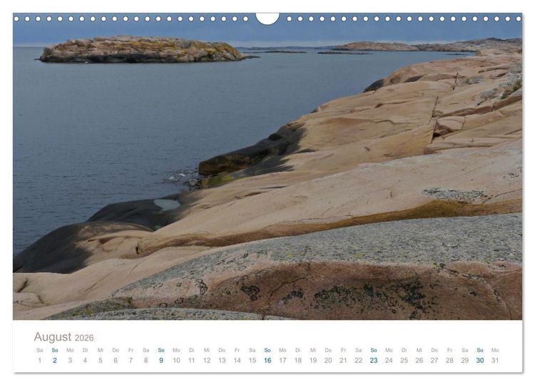 Produktbild: Bohusl&auml;n - Idyllische Sch&auml;renlandschaft an Schwedens Westk&uuml;ste (Wandkalender 2026 DIN A3 quer), CALVENDO Monatskalender