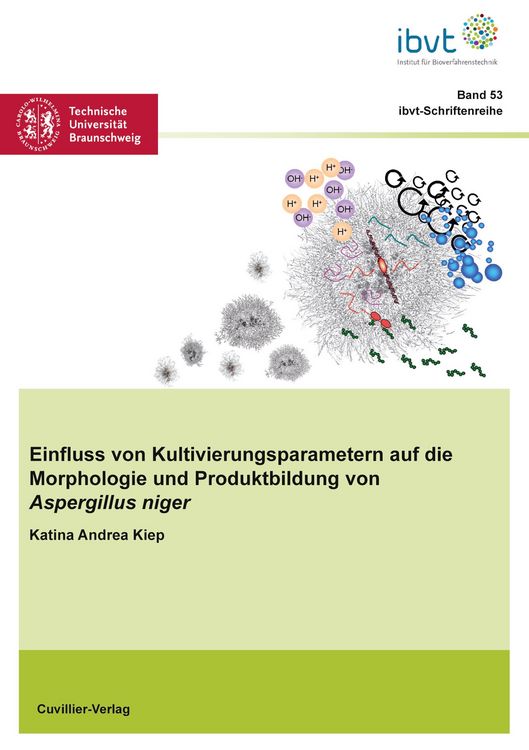 Produktbild: Einfluss von Kultivierungsparametern auf die Morphologie und Produktbildung von Aspergillus niger
