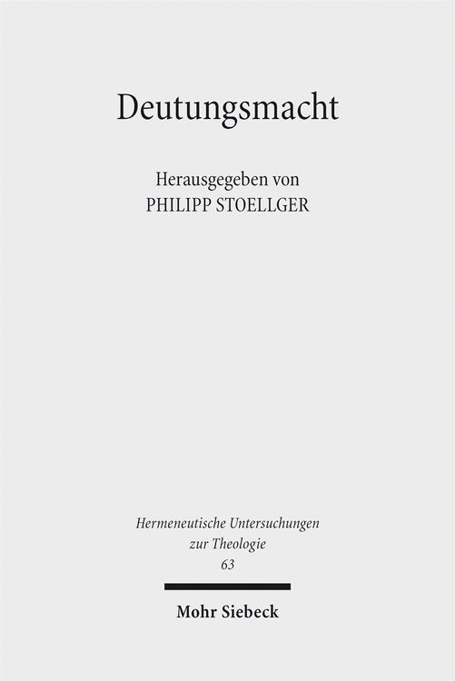 Produktbild: Deutungsmacht