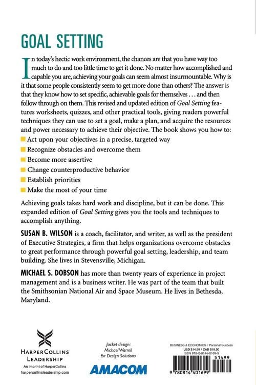 Produktbild: The Goal Setting