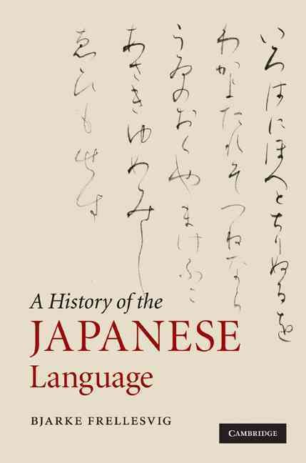 Produktbild: A History of the Japanese Language